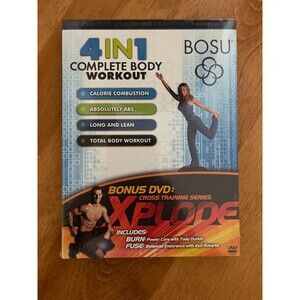 BOSU - 4-IN-1 Complete Body Workout DVD NEW/SEALED